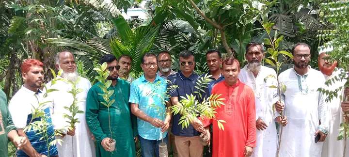 শিবপুরে কৃষকলীগের বৃক্ষ রোপন কর্মসূচীর উদ্বাধন