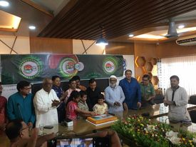 ব্রাহ্মণবাড়িয়ায় এনটিভির ২২তম প্রতিষ্ঠাবার্ষিকী উদযাপন