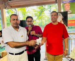 নিউজার্সি স্টেট আ.লীগ সভাপতি আজমল আলীর বাংলাদেশ গমন