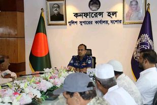 জাতির সূর্যসন্তান সম্মানিত বীর মুক্তিযোদ্ধাগণের সাথে নবাগত পুলিশ সুপার মহোদয়ের মতবিনিময় সভা অনুষ্ঠিত