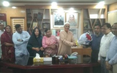 চাঁপাইনবাবগঞ্জে জেলা পরিষদের উন্নয়ন প্রকল্প পরিদর্শনে রাজশাহী বিভাগীয় স্থানীয় সরকার পরিচালক