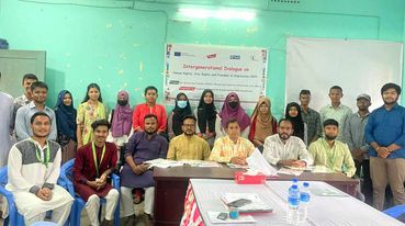 নীলফামারীতে নাগরিক অধিকার ও মৌলিক স্বাধীনতা বিষয়ক ইন্টারজেনারেশন ডায়লগ সেশন অনুষ্ঠিত।।