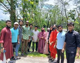ভোলায় যুবশক্তি ছাত্রকল্যাণ সংঘের উদ্যোগে বৃক্ষরোপণ কর্মসূচি অনুষ্ঠিত