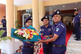 যশোরের নবাগত পুলিশ সুপার জনাব মোঃ জিয়াউদ্দিন আহম্মেদ মহোদয়ের  যোগদান