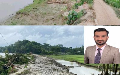 জাতীয় দৈনিক আমার বার্তা পত্রিকায় সংবাদ প্রকাশের পর সড়ক সংস্কার
