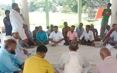কলমাকান্দায় মন্দির পরিদর্শনে জামায়াত, বিএনপি’র নেতাকর্মীরা