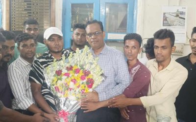 রূপগঞ্জে সরকারি মুড়াপাড়া বিশ্ববিদ্যালয় কলেজ শাখা ছাত্রদলের মত বিনিময় সভা