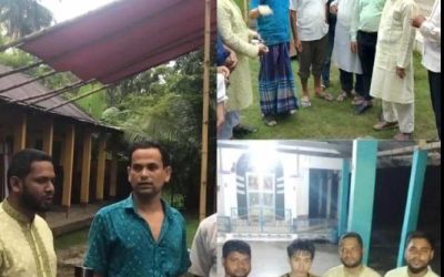 কমলগঞ্জে গীর্জা-মন্দির পাহারা দিচ্ছে জামায়াত ও শিবিরের নেতাকর্মীরা