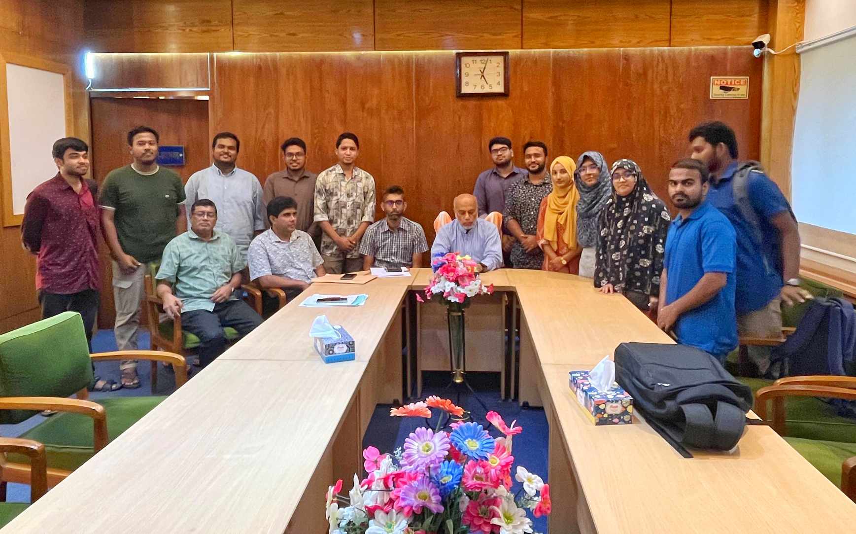 নবনিযুক্ত উপাচার্যের সাথে বাকৃবি প্রেসক্লাবের সৌজন্য সাক্ষাৎ