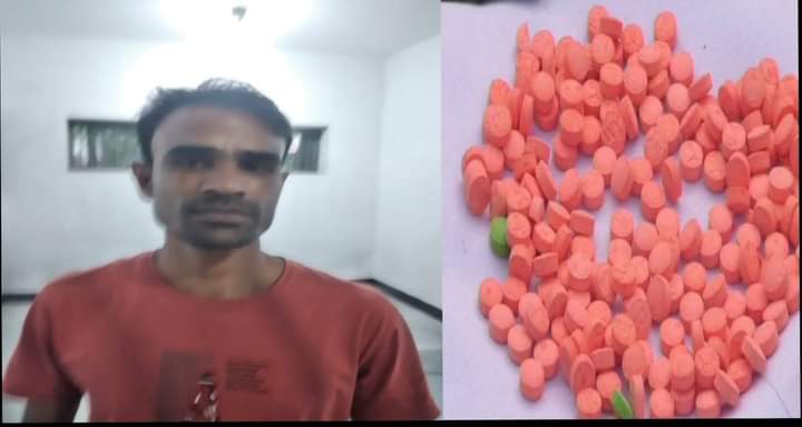 যৌথ অভিযানে ৬০৭ পিচ ইয়াবাসহ যুবক আটক-১