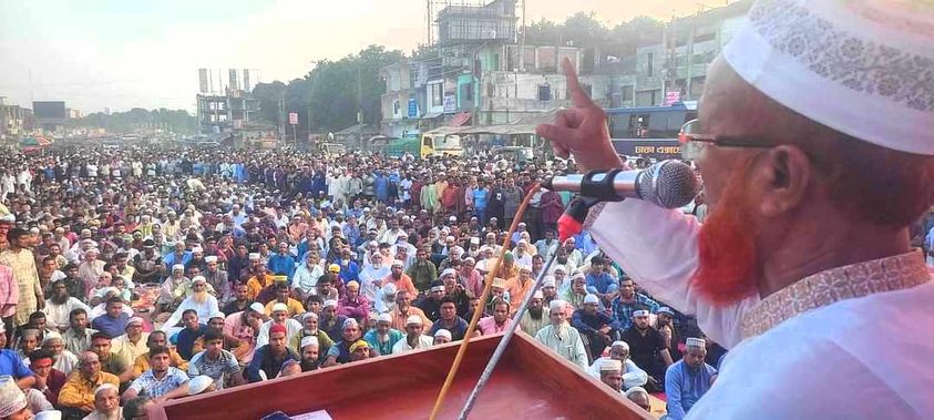 জামায়াতে ইসলামী পলাশবাড়ী উপজেলা শাখা’র উদ্যোগে বিক্ষোভ মিছিল-সমাবেশ অনুষ্ঠিত