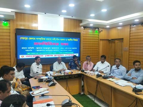 শেরপুরে এ বছরেই টেকসই বাঁধ নির্মাণ করা হবে: পানি সম্পদ সচিব-নাজমুল আহসান