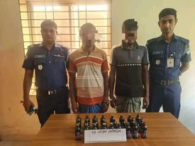 যশোরে অভয়নগর থানা পুলিশ ও সেনাবাহিনীর অভিযানে বিপুল পরিমাণ মাদক দ্রব সহ তিন জন আটক