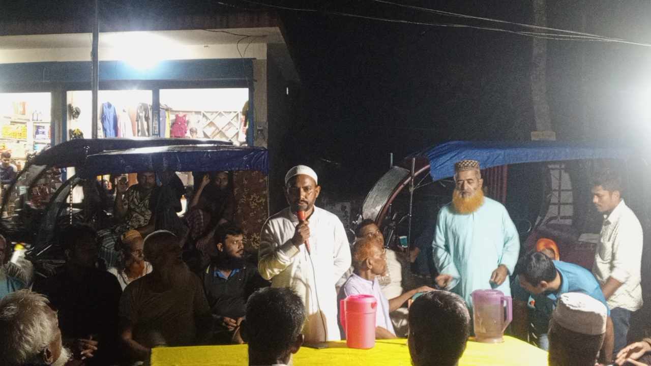 বরগুনা জেলার বেতাগী উপজেলার  ৩ নং হোসনাবাদ ইউনিয়ন বিএনপি আলোচনা সভা অনুষ্ঠিত