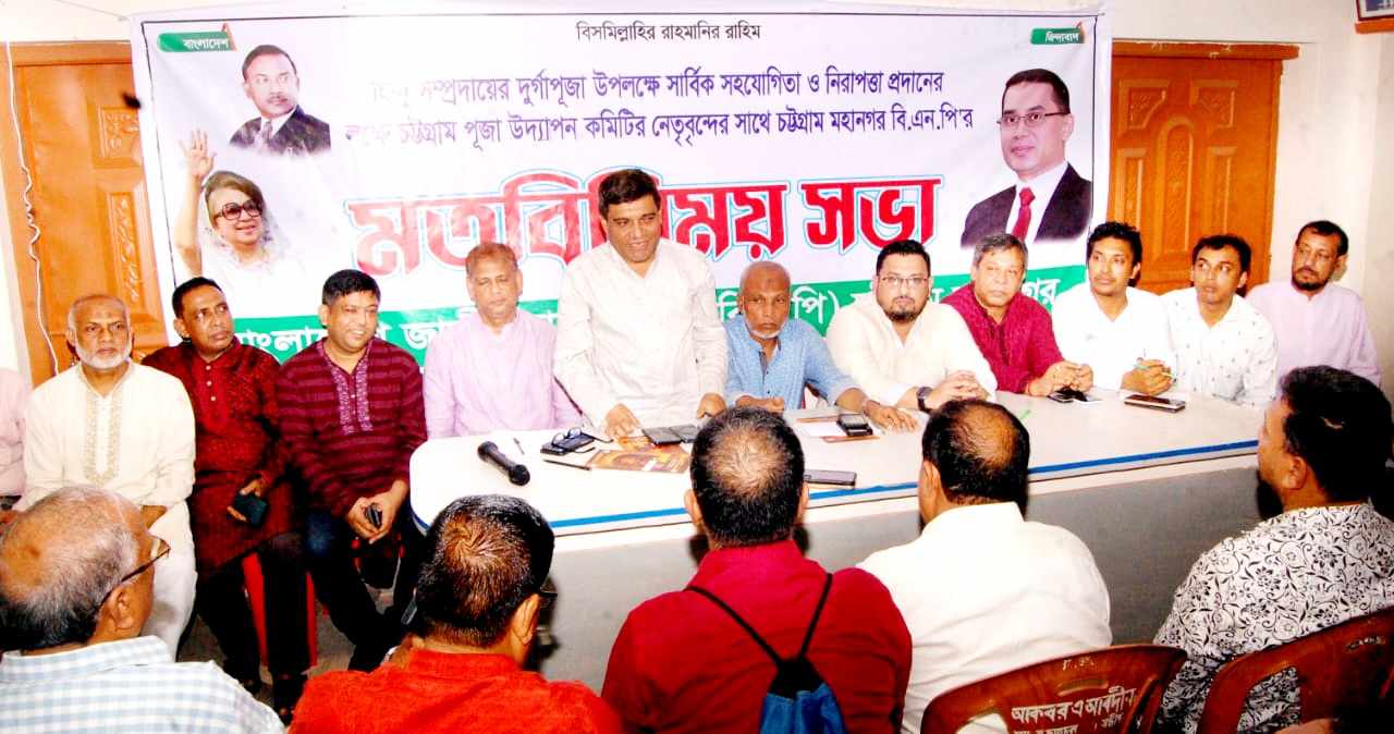 উৎসব মূখর পরিবেশে দুর্গাপূজা উদযাপন করুন:- মাহবুবের রহমান শামীম