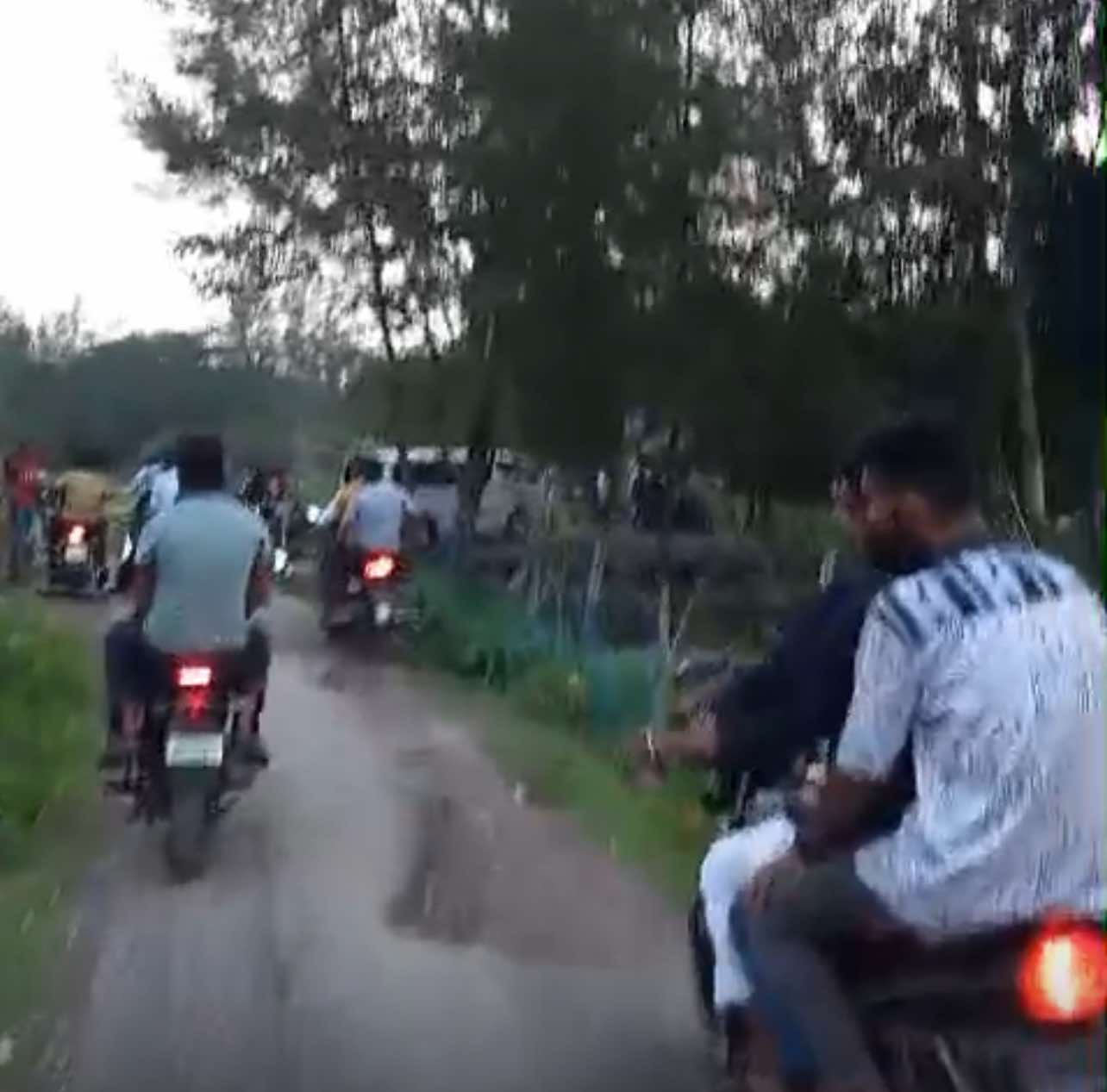 নোয়াখালীতে বিএনপি নেতা আবেদের মোটরসাইকেল শোডাউন