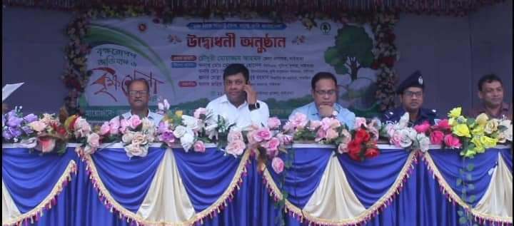 গাইবান্ধায় ৭দিন ব্যাপি বৃক্ষরোপন ও বৃক্ষ  মেলার  শুভ উদ্বোধনী অনুষ্ঠান