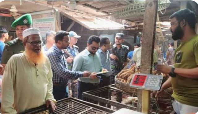 ফরিদপুরে দ্রব্যমূল্যের উর্ধ্বগতি নিয়ন্ত্রণে  বাজারে মনিটরিং