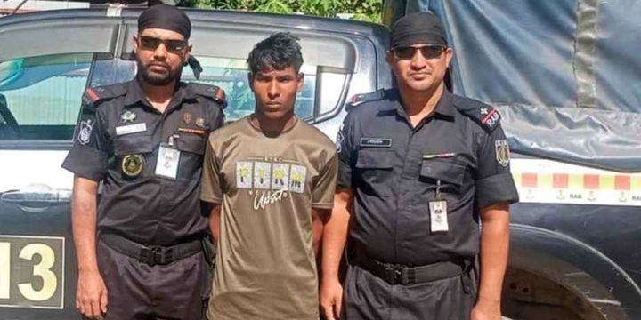 গাইবান্ধায় ৬ কেজি গাঁজাসহ কুখ্যাত মাদক কারবারি শাকিল গ্রেফতার