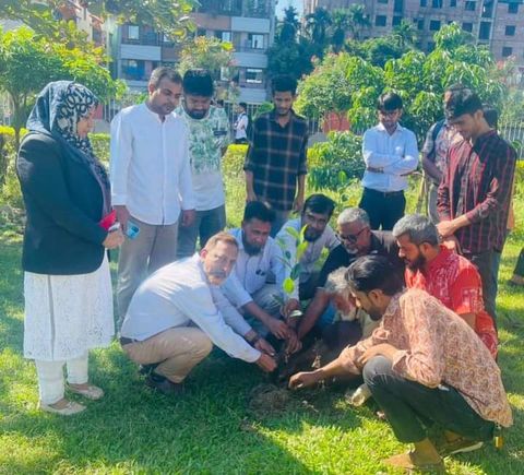 ব্রাহ্মণবাড়িয়ায় মাল্টিপাটি এডভোকেসি ফোরামের উদ্যোগে বৃক্ষরোপণ