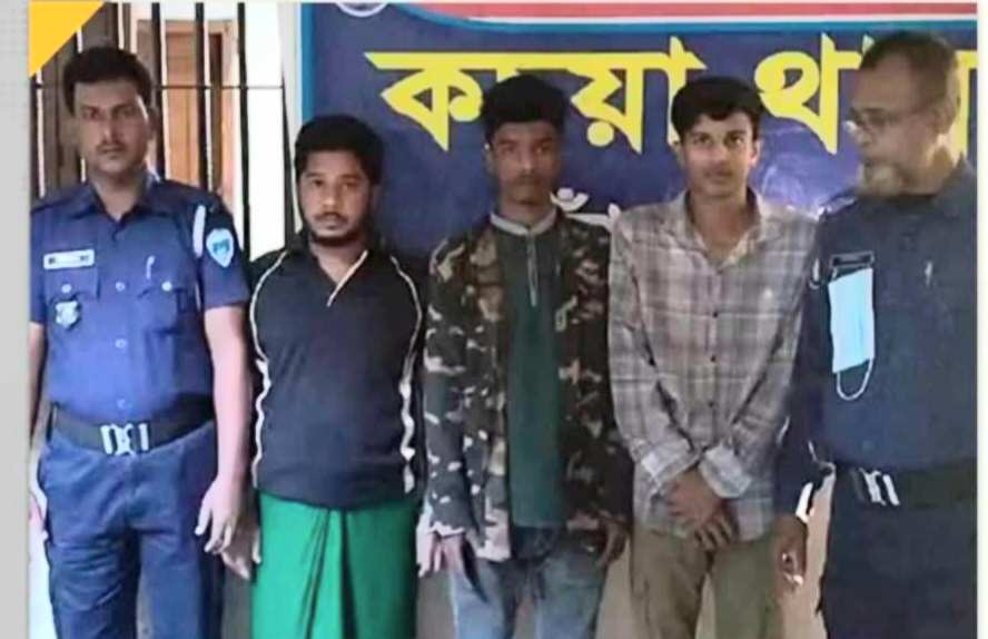 কচুয়ার সাচার-গৌরিপুর সড়কে ডাকাতি প্রস্তুতিকালে পুলিশের হাতে গ্রেফতার -০৩