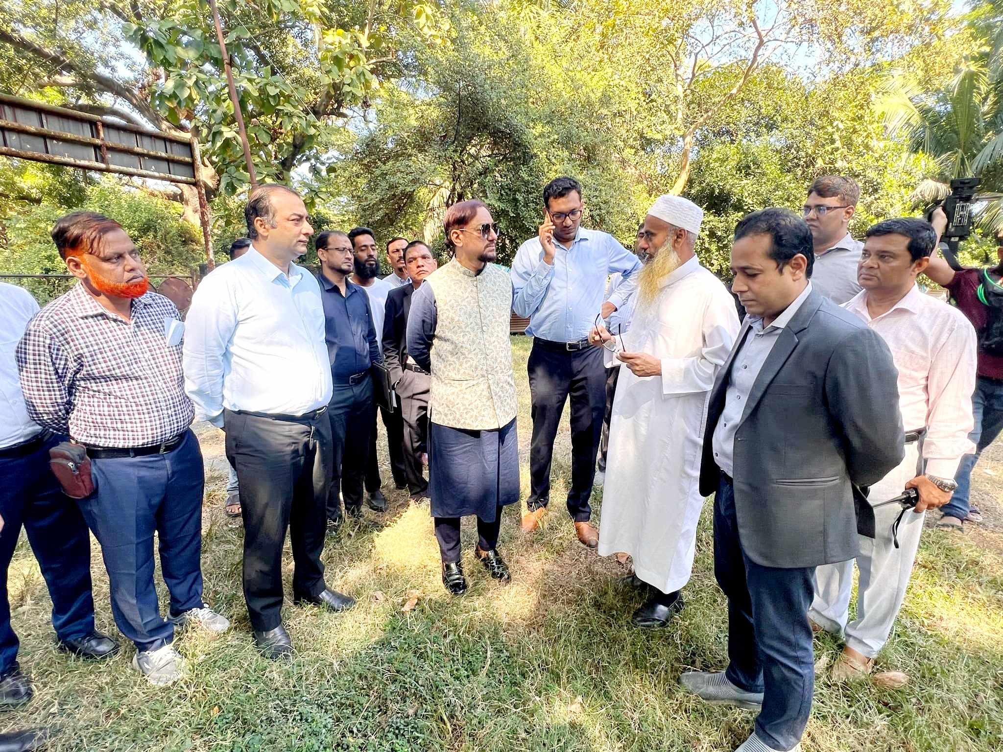নগরীর আমবাগানে শহীদ ওয়াসিম আকরামের নামে পার্কের নামকরণের ঘোষণা:- চসিক মেয়র ডা. শাহাদাতের