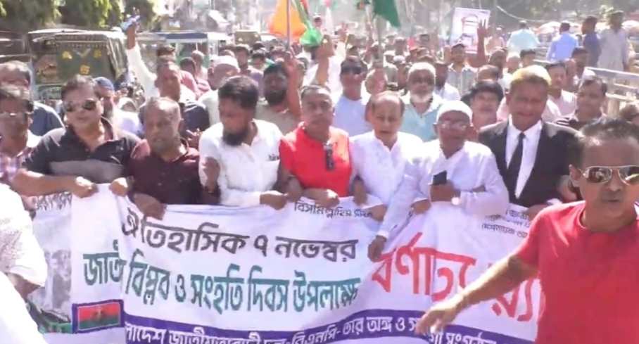 ব্রাহ্মণবাড়িয়ায় বিএনপির জাতীয় বিপ্লব ও সংহতি দিবস পালন