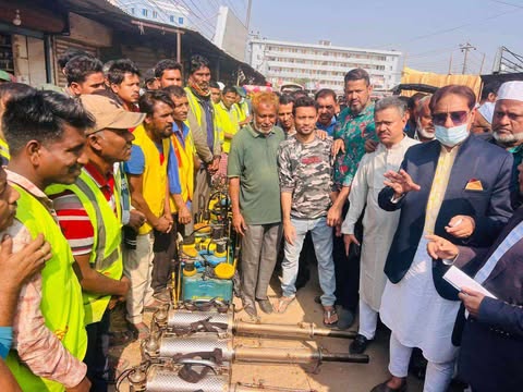 নগরীর জলাবদ্ধতা নিরসনে খাল খনন গুরুত্বপূূর্ণ ভূমিকা পালন করবে :- চসিক মেয়র ডা. শাহাদাত