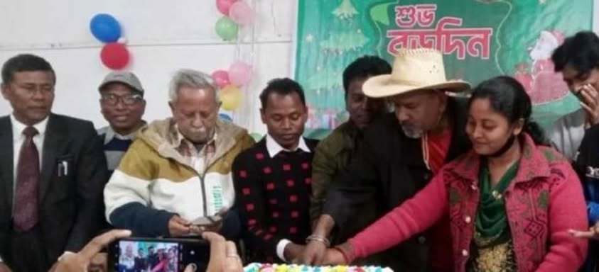 গাইবান্ধায় আনন্দঘন পরিবেশে পালিত হলো বড় দিন