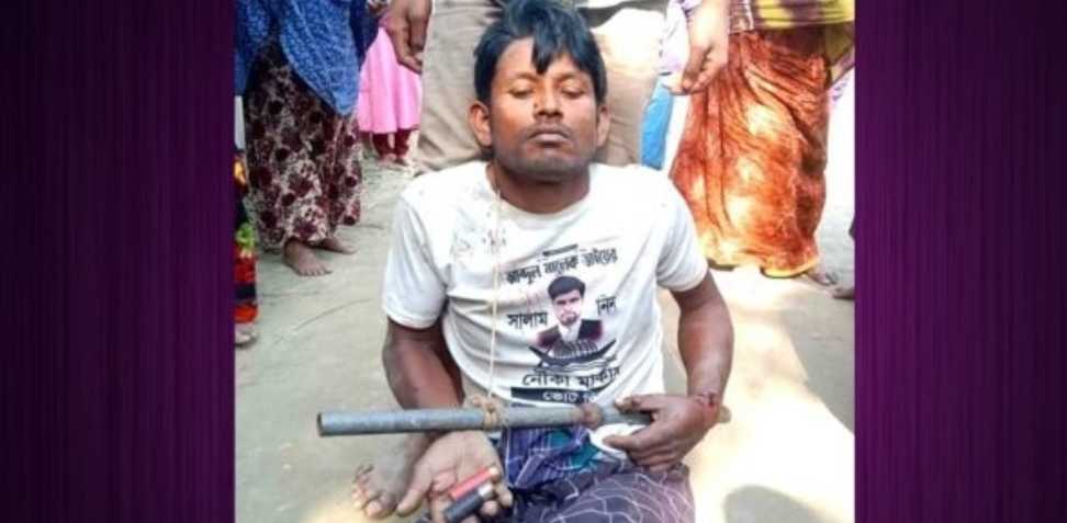 গাইবান্ধায় দেশীয় বন্দুকসহ সাইফুল আটক
