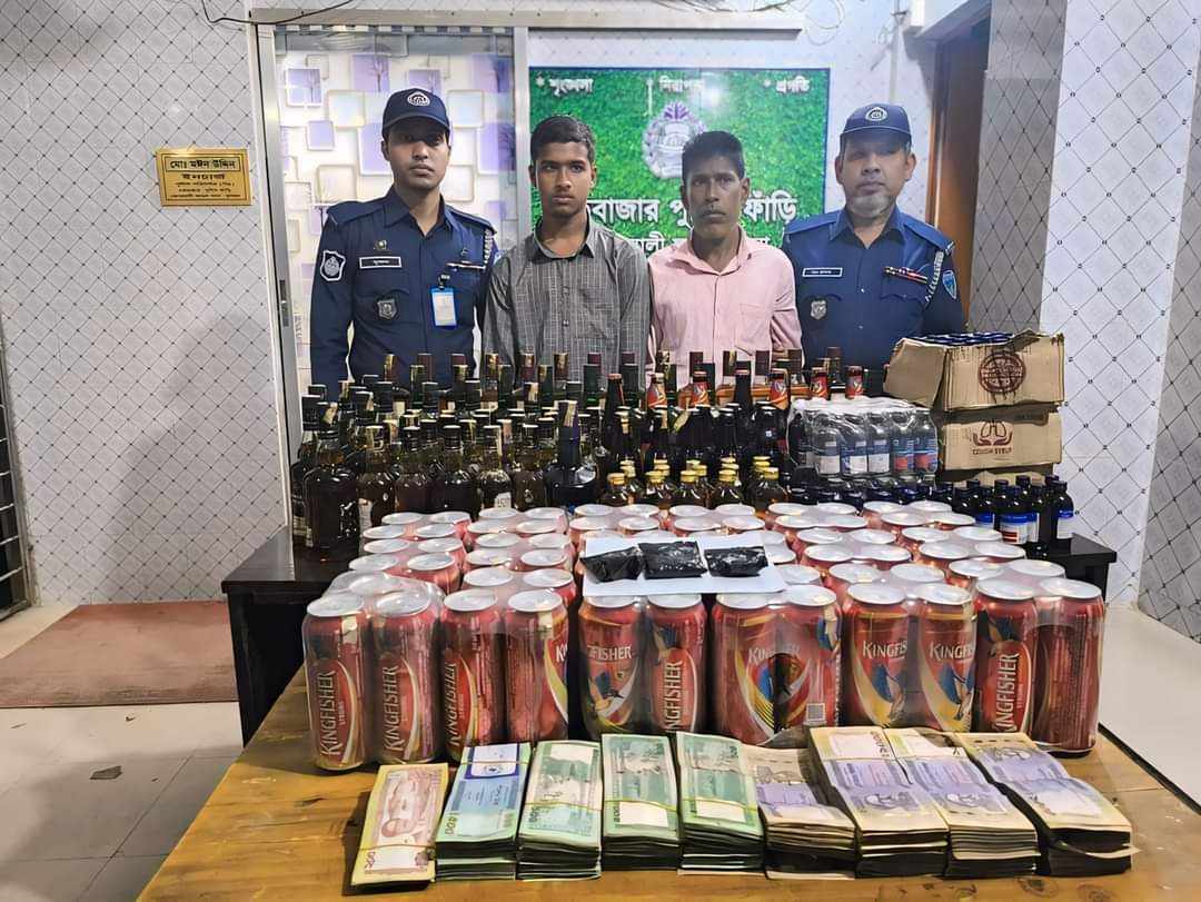 কুমিল্লা সদরে বিপুল পরিমাণ মাদক ও নগদ অর্থ জব্দ