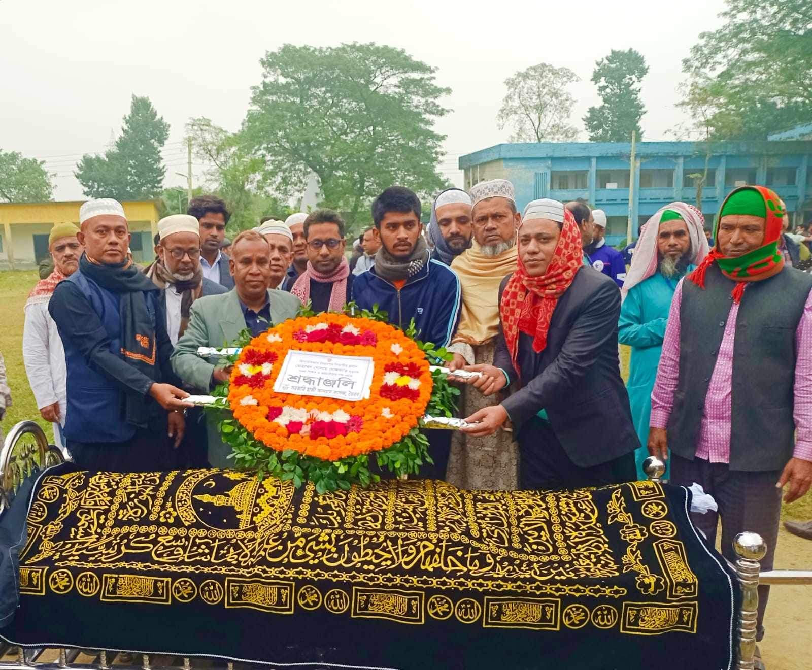 ভৈরবে কলেজ শিক্ষক গোলাম মোস্তফার মৃত্যুতে এলাকায় শোকের ছায়া