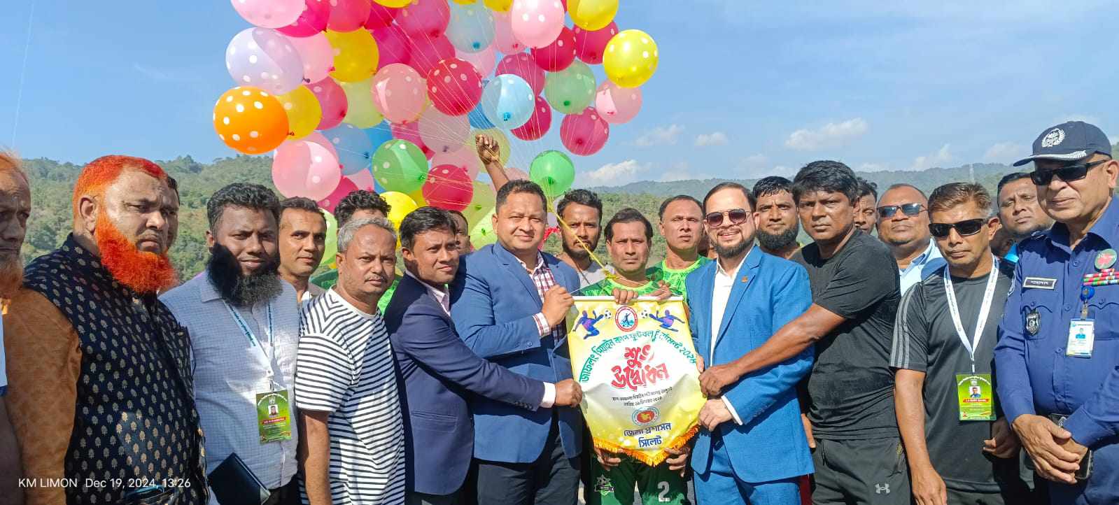 প্রকৃতির কন্যা জাফলংয়ের বালুতটে পিয়াইন কাপ ফুটবল টুর্নামেন্ট’র উদ্বোধন