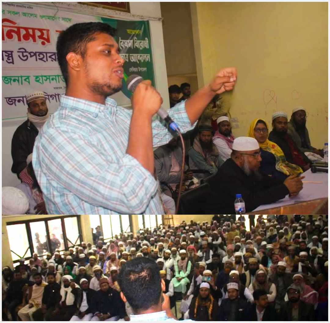 কুমিল্লার দেবিদ্বারে শীতবস্ত্র উপহার বিতরণ করেন হাসনাত আবদুল্লাহ