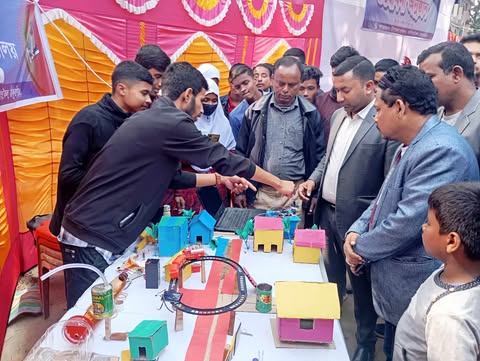 রাণীশংকৈলে দিনব্যাপী জাতীয় বিজ্ঞান মেলা অনুষ্ঠিত