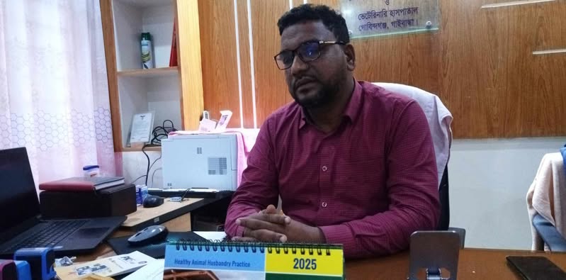 লাম্পি স্কিন প্রতিরোধে সচেতনতা বৃদ্ধিতে কাজ করছে গোবিন্দগঞ্জ প্রাণিসম্পদ দপ্তর