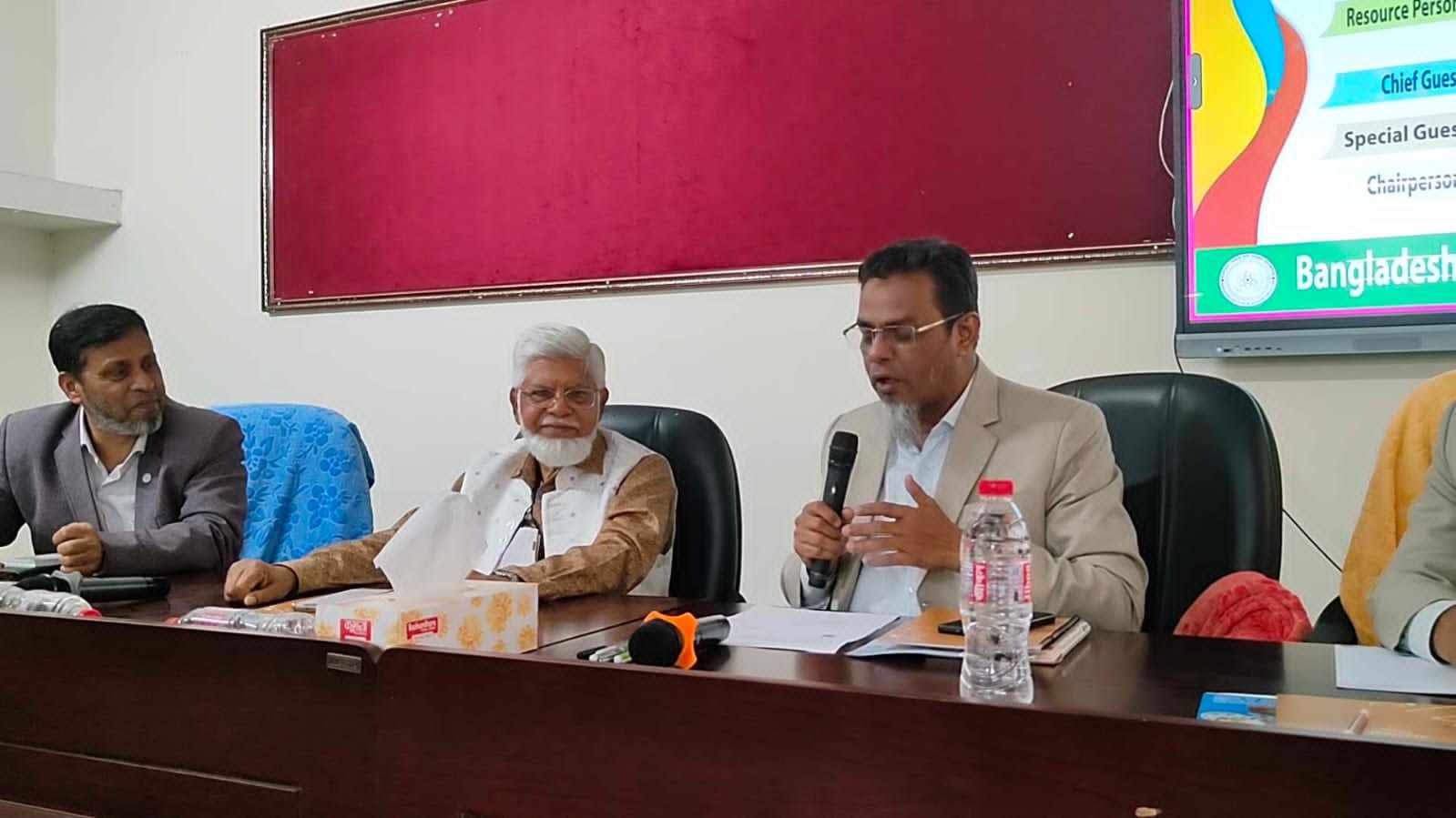 বিনায় অপ্রচলিত ও দেশীয় ফসল নিয়ে গবেষণা অভিজ্ঞতা বিনিময় সেমিনার অনুষ্ঠিত