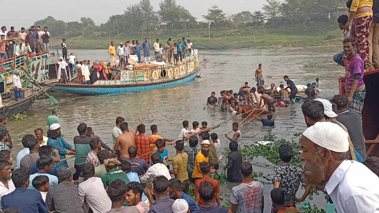 নবীনগরে  নৌকা ডুবে শিশু সন্তান নিহত মা আহত,সরকারিভাবে ২৫হাজার টাকা অনুদান 