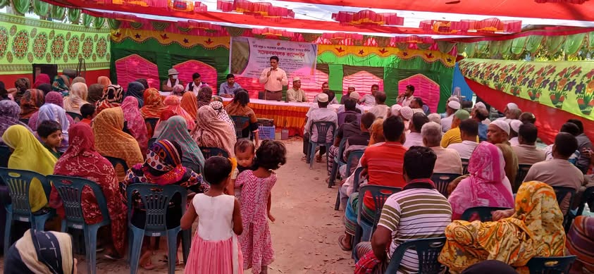 ফরিদপুরের চরভদ্রাসনে বারি মসুর ৮- সংরক্ষণে  হার্মেটিক সাইলো ব্যবহার শীর্ষক সচেতনতামূলক ক্যাম্পেইন