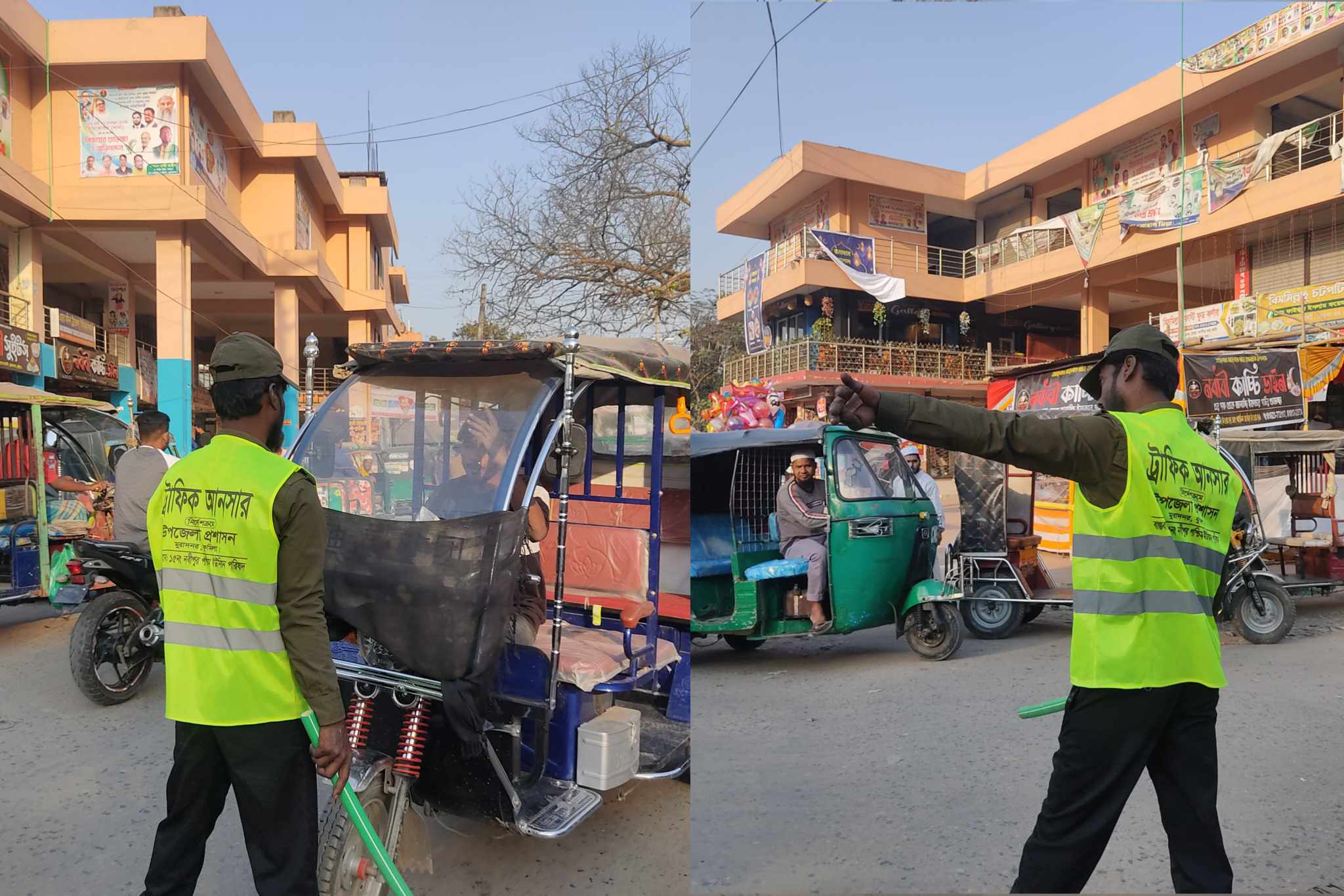 যানজট এরাতে ট্রাফিক আনসার নিয়োগ, প্রশংসায় ভাসছেন মুরাদনগর উপজেলার ইউএনও