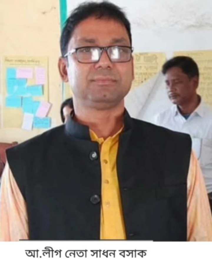 রাণীশংকৈলে আ’লীগ নেতা সাধন গ্রেফতার