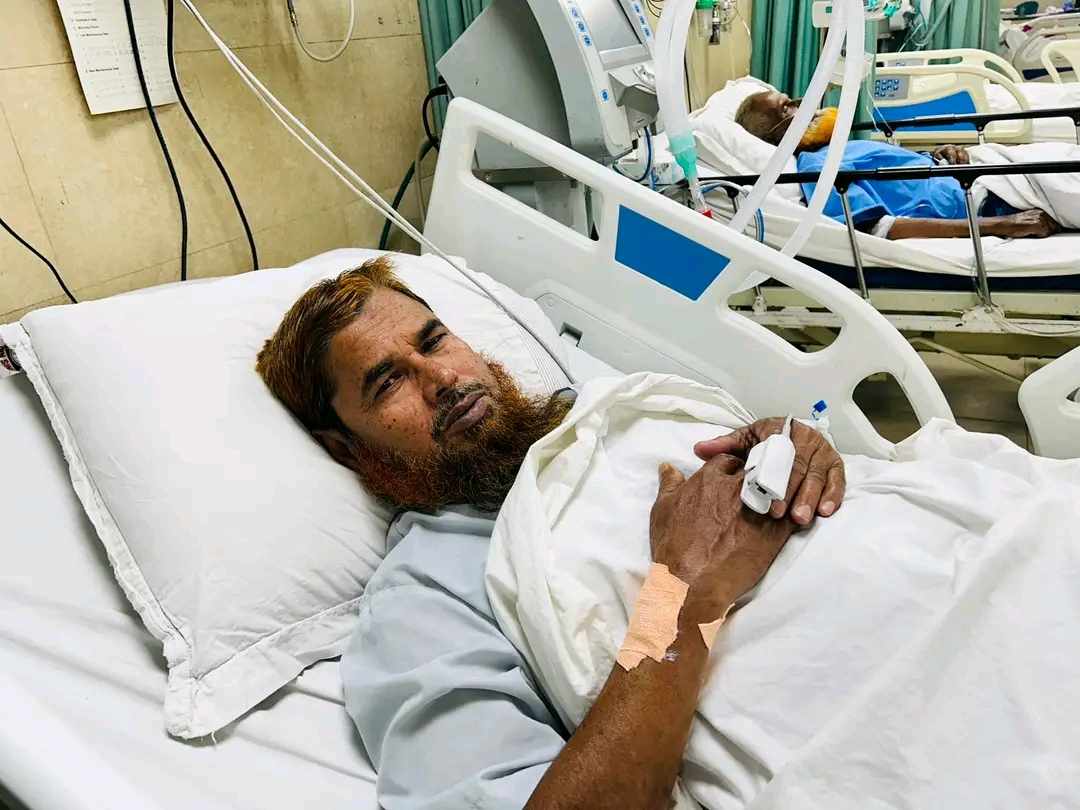 জমায়েতে আমির আঃ আজিজ গুরুত্বর অসুস্থ হয়ে হাসপাতালে ভর্তি
