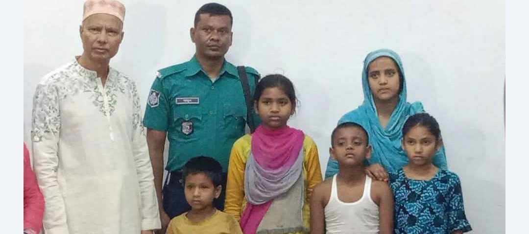 রংপুরে অপহরণকারী নারী আটক, অপহৃত ৪ শিশু উদ্ধার
