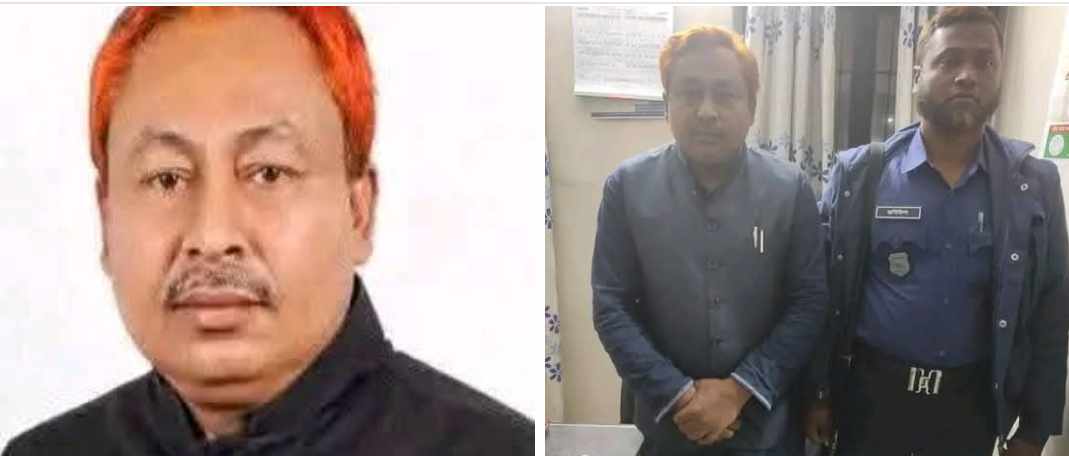গাইবান্ধায় যুবলীগের সম্পাদক অধ্যক্ষ রোকন গ্রেফতার