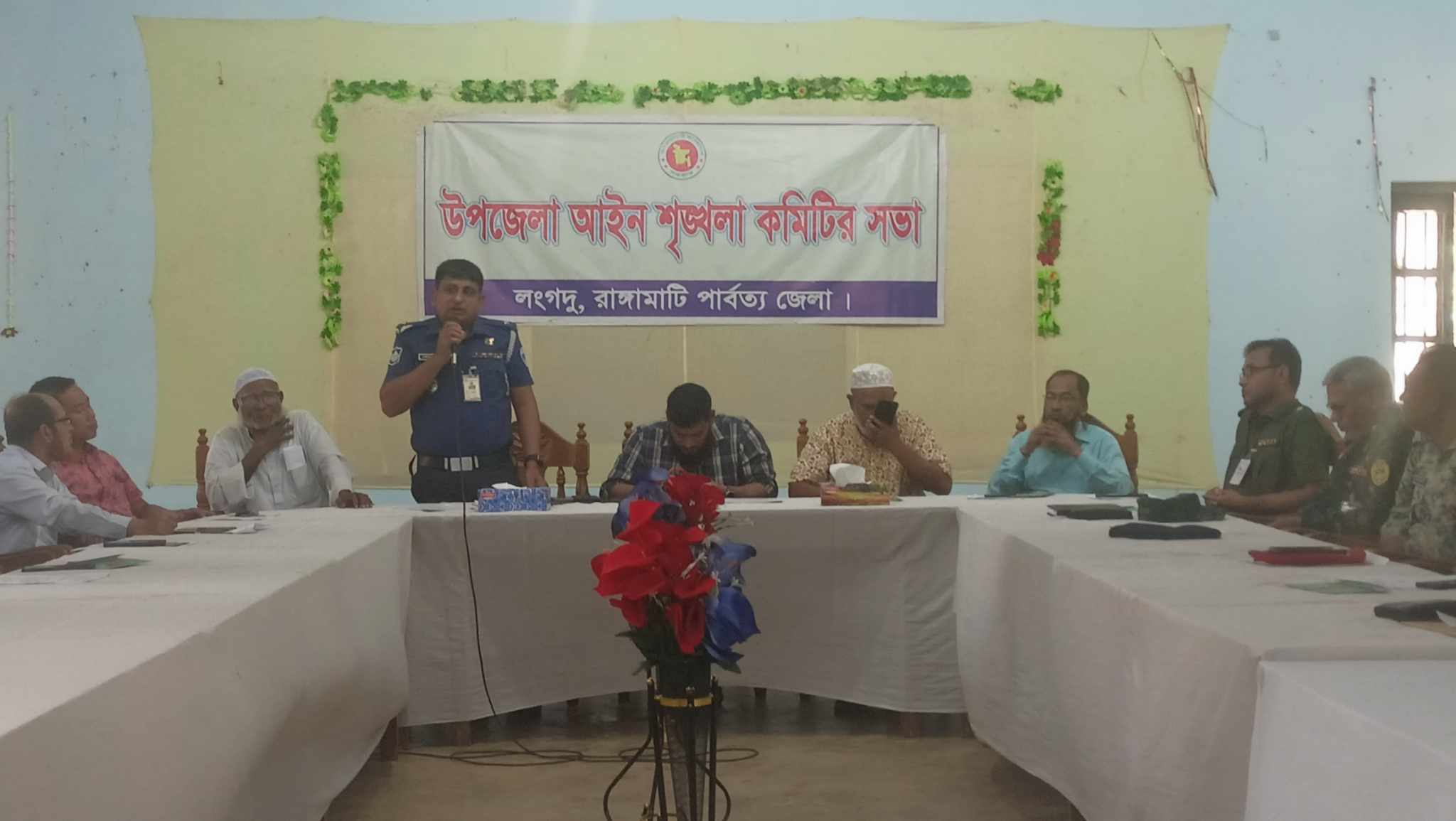 “লংগদুতে উপজেলা মাসিক আইন শৃঙ্খলা কমিটির সভা অনুষ্ঠিত’