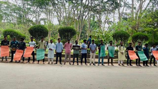 প্রাইম এশিয়ার পারভেজ হত্যাকাণ্ডে দোষীদের বিচার দাবি ইবি শিক্ষার্থীদের