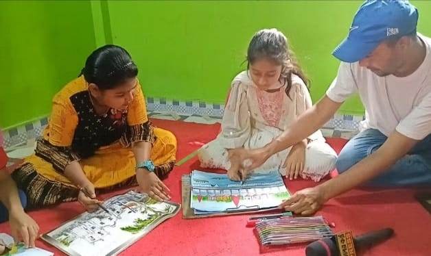 নবীনগরে মূক বধির আকছারের প্রতিভায় সবাই মুগ্ধ