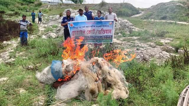 চরভদ্রাসনে নিষেধাজ্ঞা অমান্য করে জাটকা ধরায় চার জেলেকে ১৫ দিন করে কারাদণ্ড