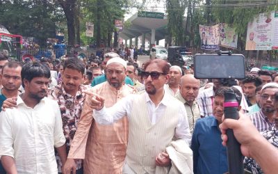নগরীর যানজট নিরাসনে হকার ব্যবস্থাপনা জরুরী: মেয়র ডা. শাহাদাত হোসেন