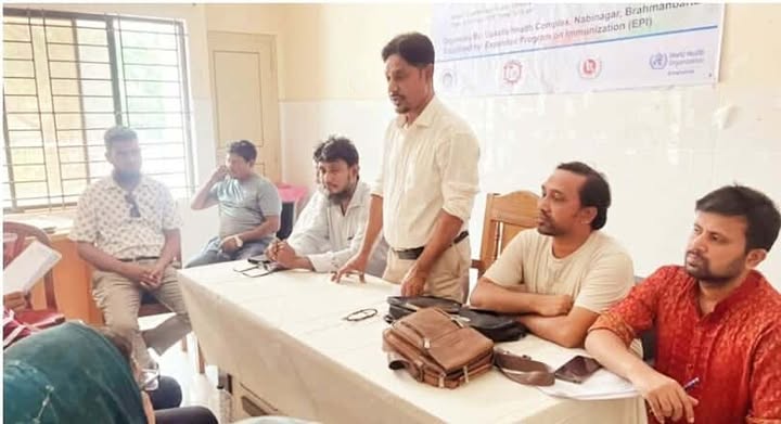 নবীনগরে স্বাস্থ্য সহকারীদের কমিটি গঠন